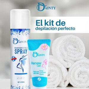 Kit depilador Dainty