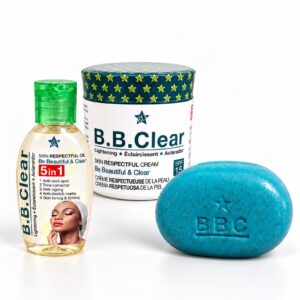 Trío B.B. Clear – Cuidado corporal